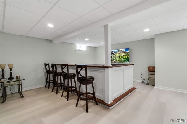Interior, Recessed Lighting, Wood Texture Flooring