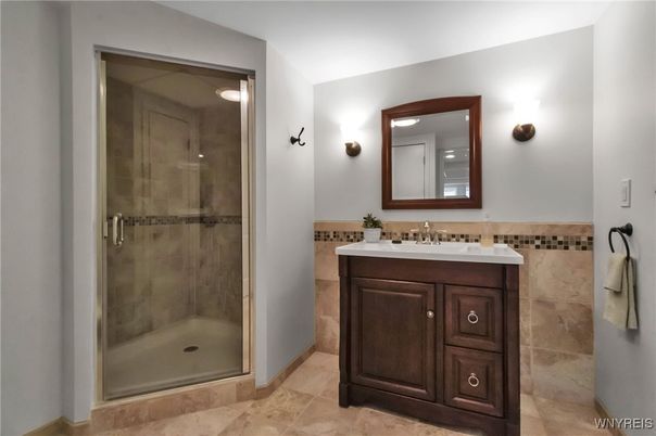 Bathroom, Glass Shower, Interior