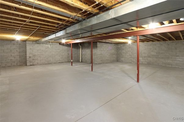 Interior, Stone Walls, Wooden Beams