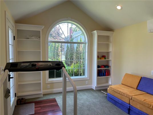 Game Room, Interior, Recessed Lighting, Wood Texture Flooring