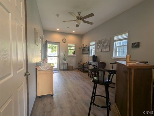 Interior, Recessed Lighting, Wood Texture Flooring