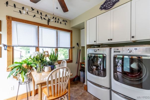 Dining room, Interior, Washer