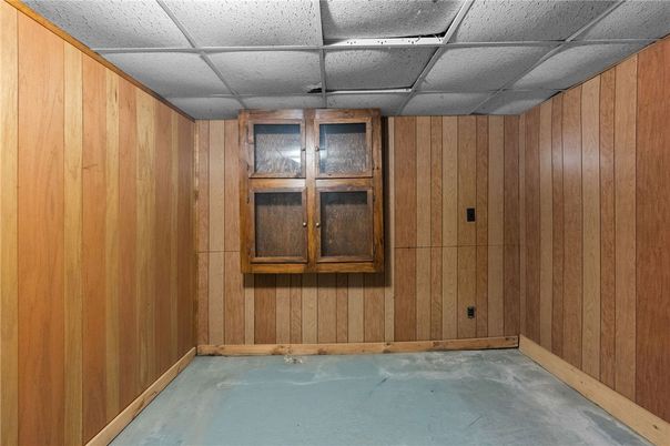 Empty room, Interior, Wooden Walls