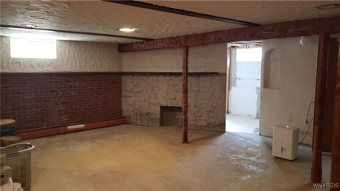 Interior, Recessed Lighting, Stone Walls