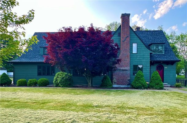 Backyard, Exterior, Facade, Brick Facade, Tudor Revival