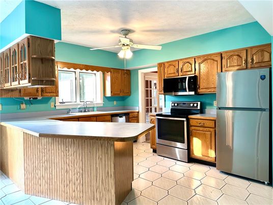 Interior, Kitchen, Stainless Steel Appliances