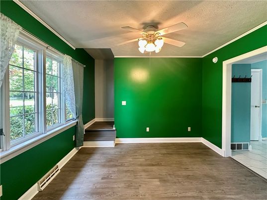 Empty room, Interior, Wood Texture Flooring