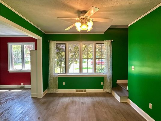 Empty room, Interior, Wood Texture Flooring