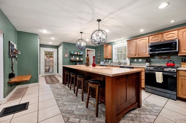 Interior, Kitchen, Pendant Lights, Recessed Lighting