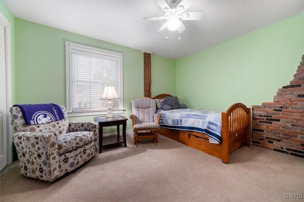 Bedroom, Interior, Stone Walls