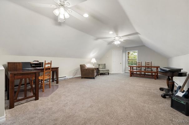 Home Office, Interior, Recessed Lighting