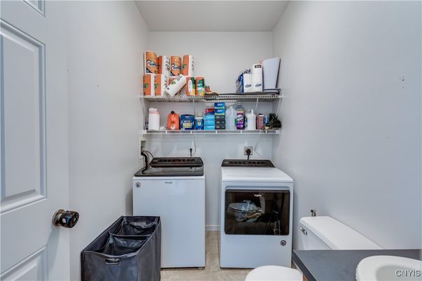 Interior, Washer