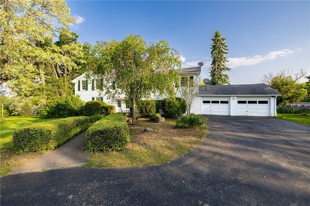 Attached, Backyard, Detached Garage, Exterior, Facade, Cape Cod