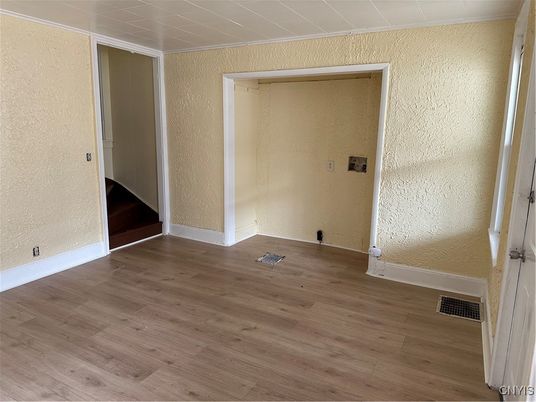 Empty room, Interior, Wood Texture Flooring