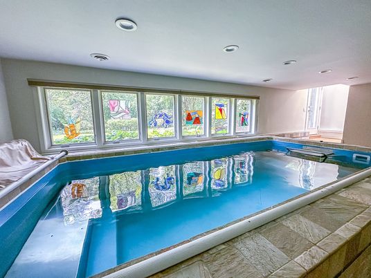 Interior, Pool, Recessed Lighting