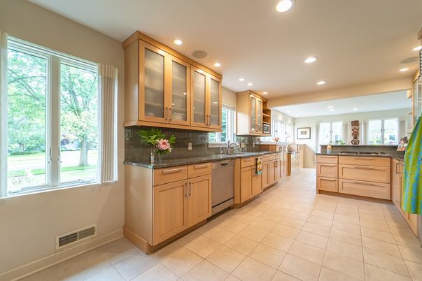 Interior, Kitchen, Recessed Lighting