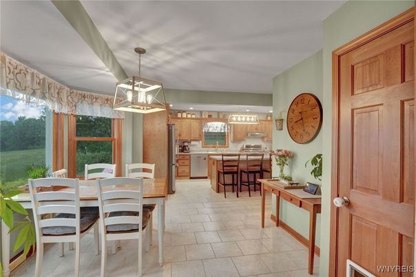 Dining room, Interior, Kitchen, Pendant Lights