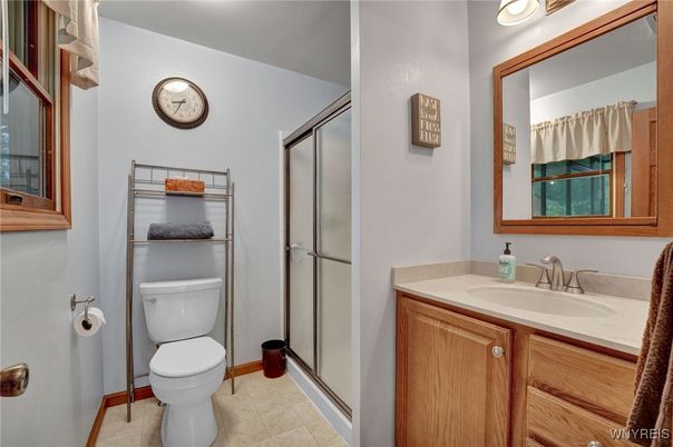 Bathroom, Glass Shower, Interior