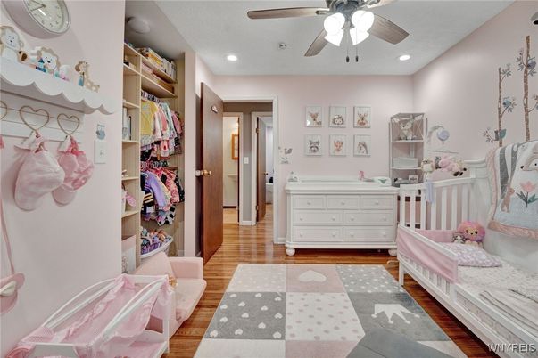Interior, Recessed Lighting, Walk-in Closets, Wood Texture Flooring