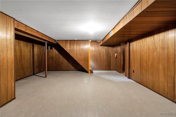 Empty room, Interior, Wooden Walls