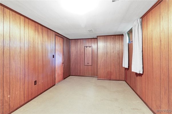 Empty room, Interior, Wooden Walls