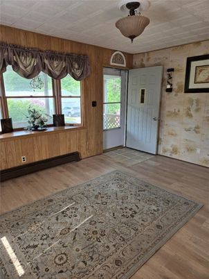 Empty room, Interior, Wood Texture Flooring