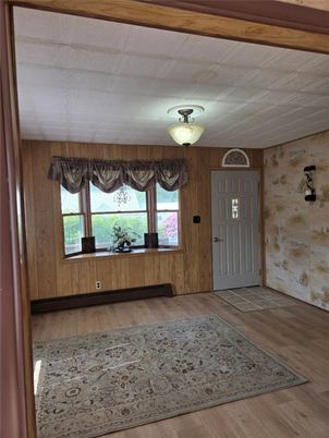 Empty room, Interior, Wood Texture Flooring