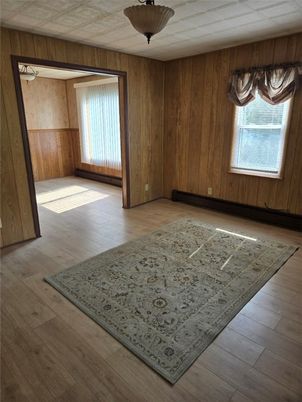 Empty room, Interior, Wood Texture Flooring, Wooden Walls