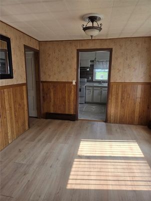Empty room, Interior, Kitchen, Wood Texture Flooring