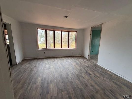 Empty room, Interior, Wood Texture Flooring