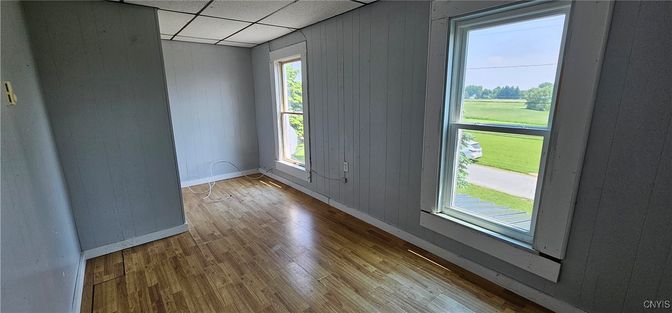 Empty room, Interior, Wood Texture Flooring