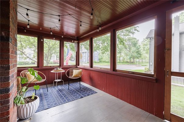 Interior, Sun Room, Wooden Ceilings, Wood Texture Flooring