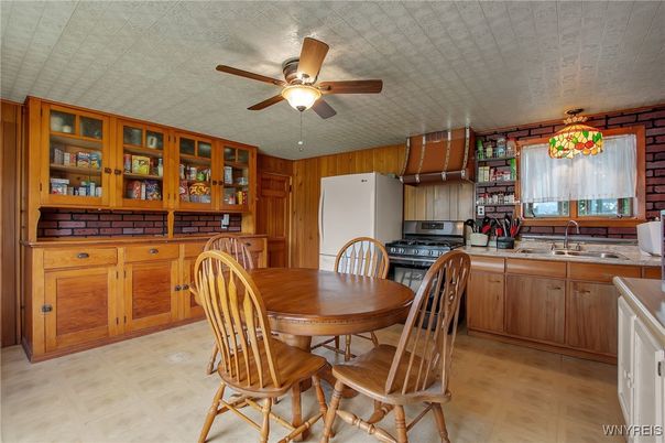 Dining room, Interior, Kitchen