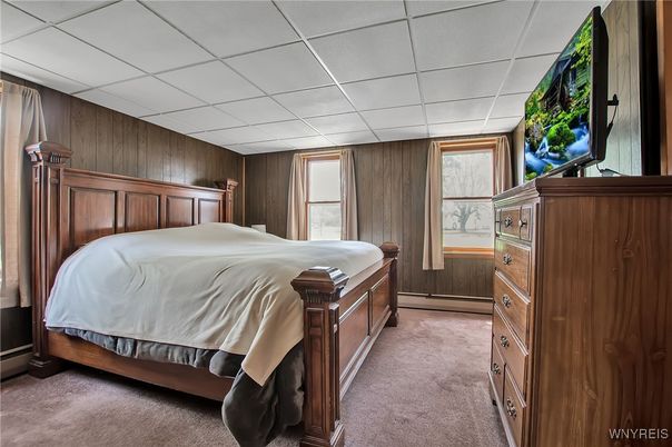 Bedroom, Interior, Wooden Walls