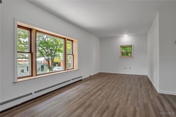 Empty room, Interior, Wood Texture Flooring