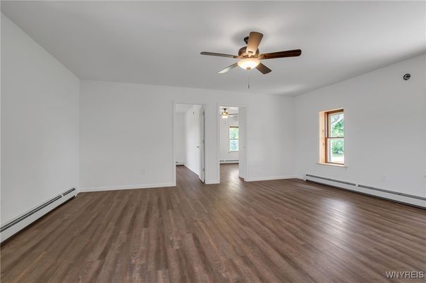 Empty room, Interior, Wood Texture Flooring