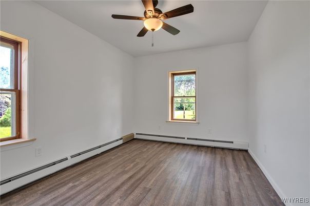 Empty room, Interior, Wood Texture Flooring