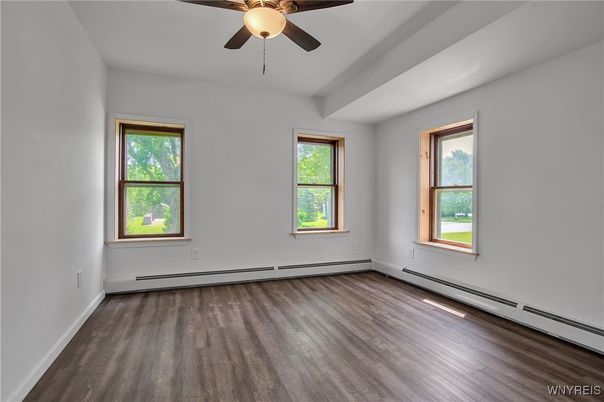 Empty room, Interior, Wood Texture Flooring