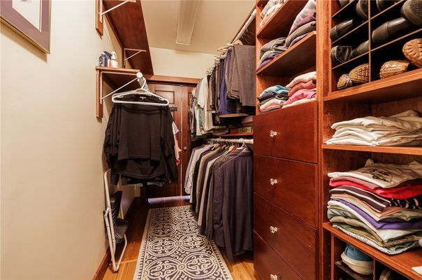 Interior, Walk-in Closets, Wood Texture Flooring