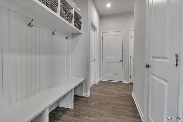 Interior, Recessed Lighting, Wood Texture Flooring