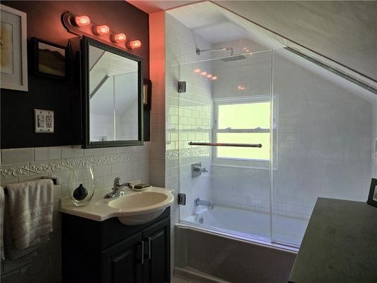 Bathroom, Glass Shower, Interior