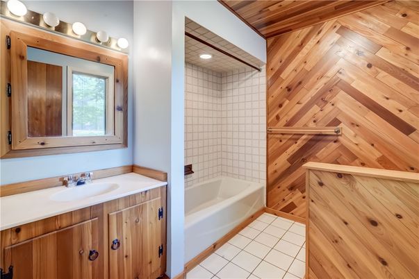 Bathroom, Interior, Wooden Walls