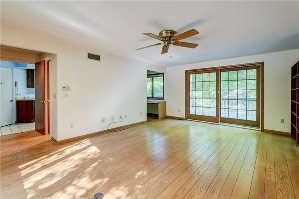 Empty room, Interior, Wood Texture Flooring