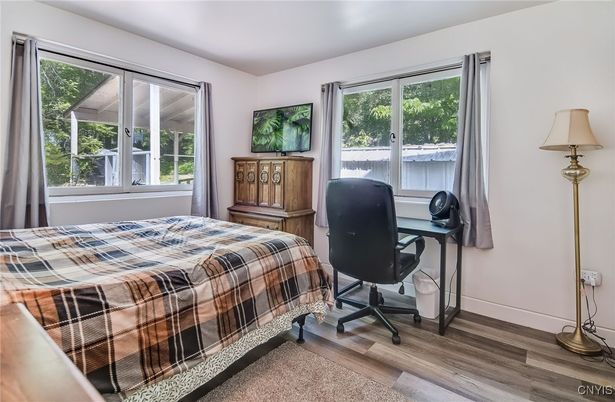 Bedroom, Home Office, Interior, Wood Texture Flooring