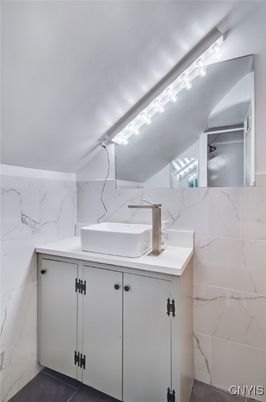 Bathroom, Interior, Marble Walls