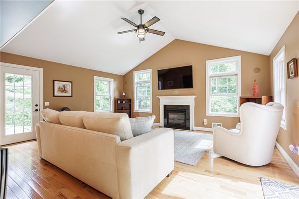 Fireplace, Interior, Living room, Wood Texture Flooring