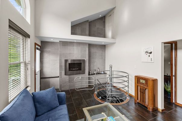 Fireplace, Interior, Recessed Lighting