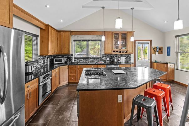 Interior, Kitchen, Pendant Lights, Recessed Lighting
