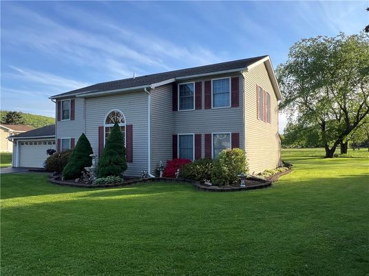 Attached, Backyard, Detached Garage, Exterior, Facade, Raised Ranch