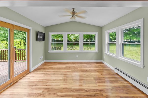 Empty room, Interior, Wood Texture Flooring